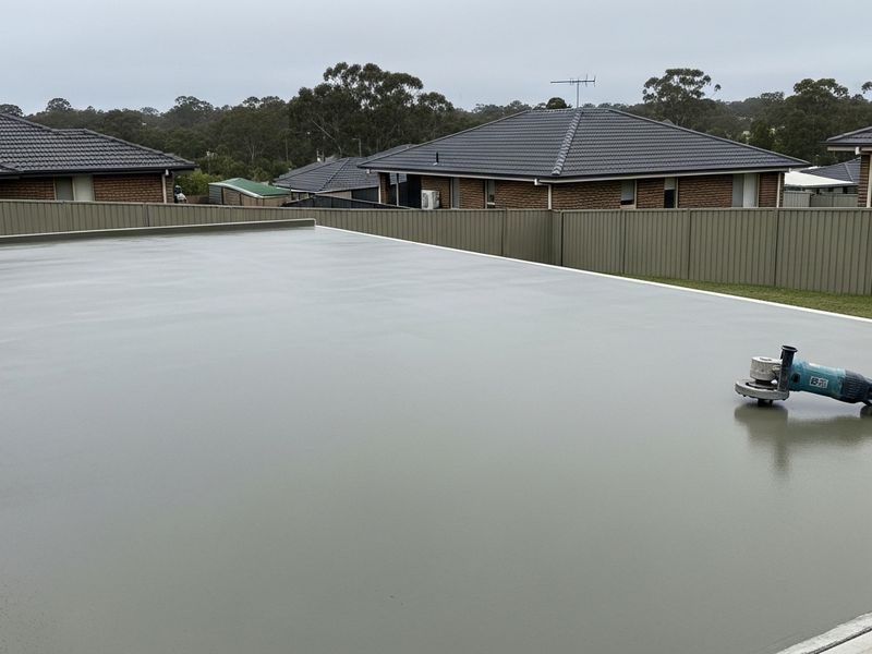 Polished Concrete Alfresco Brisbane Qld
