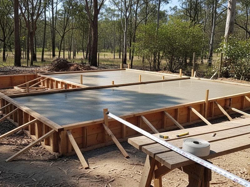 Simple Storage Unit Slabs Brisbane Qld